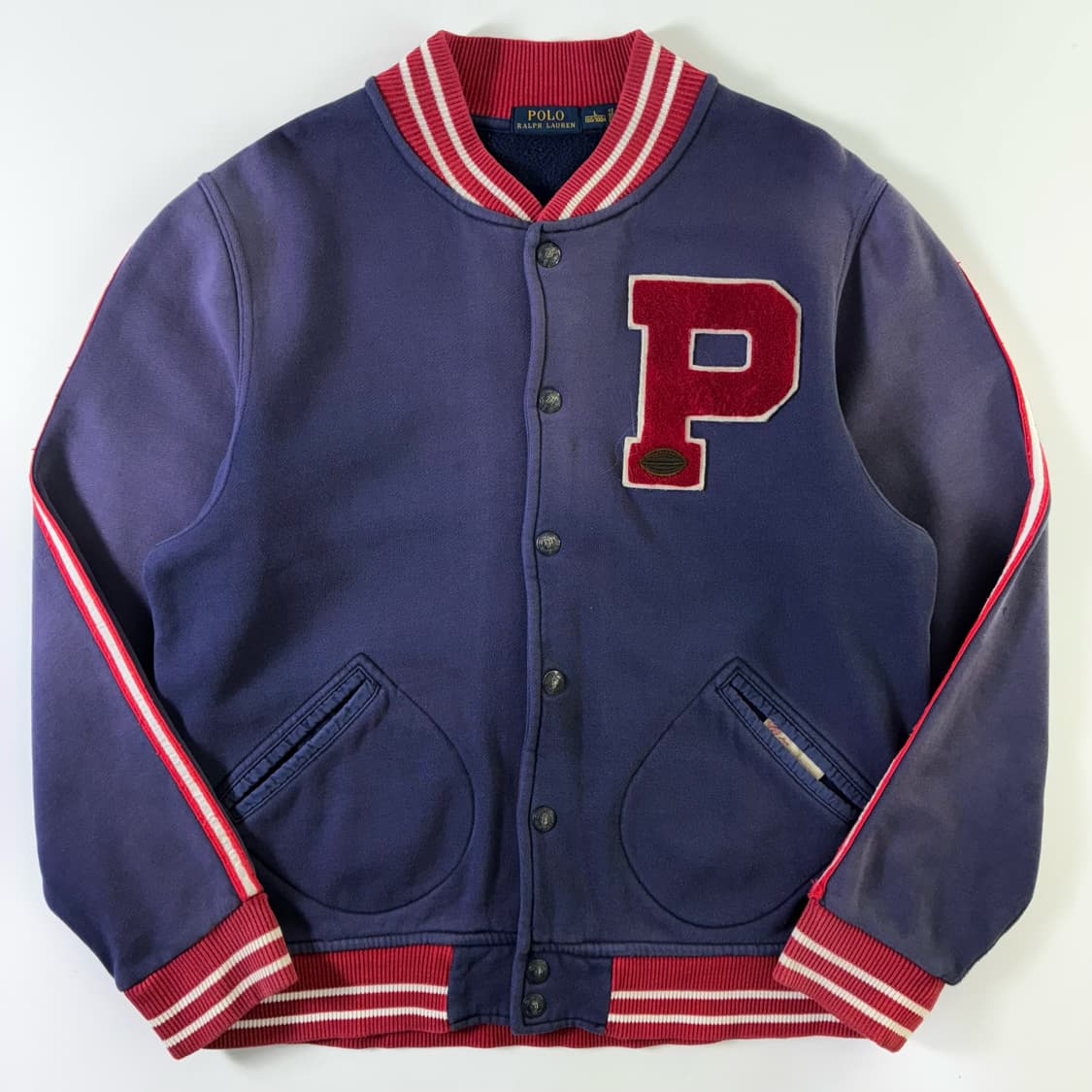 Polo  폴로 랄프로렌 P 레터맨 바시티 자켓 상품이미지1