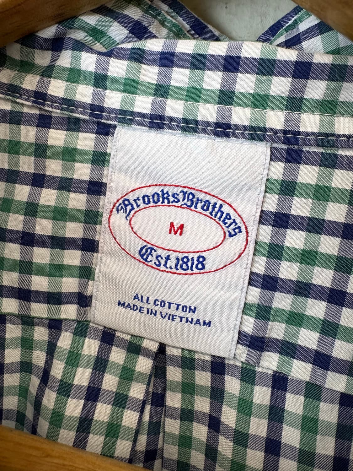 브룩스브라더스 빈티지 체크 셔츠 상품이미지7