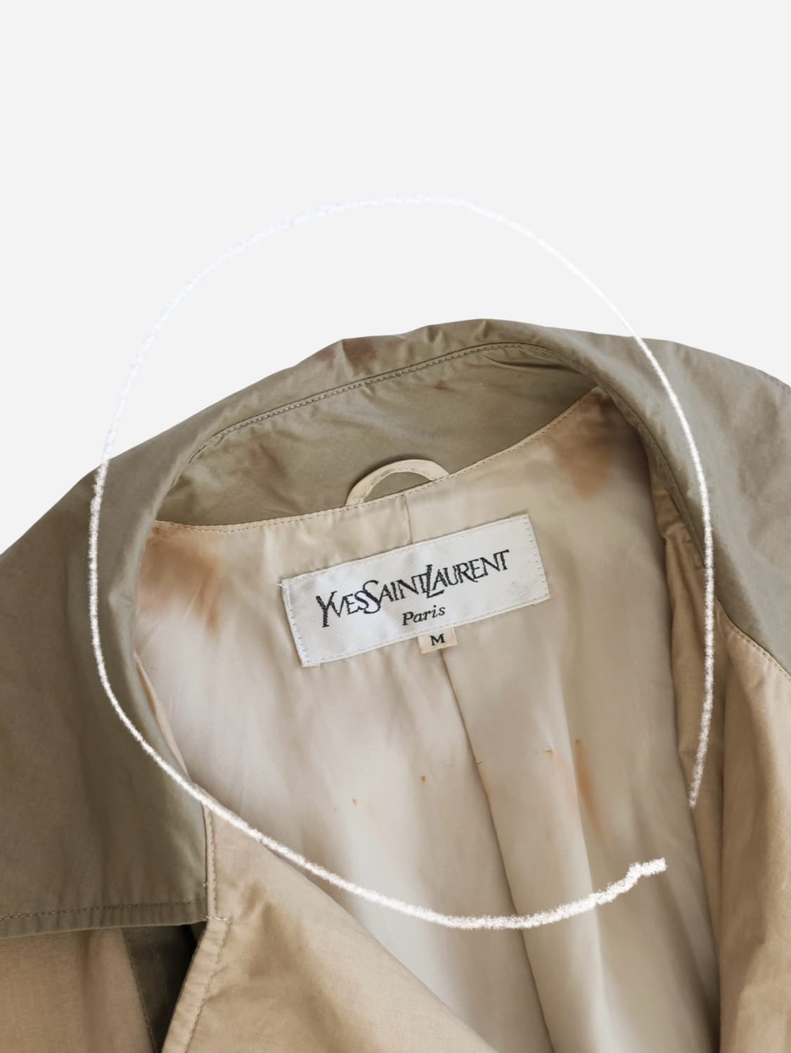 Yves Saint Laurent Two-Tone Trench 상품이미지7