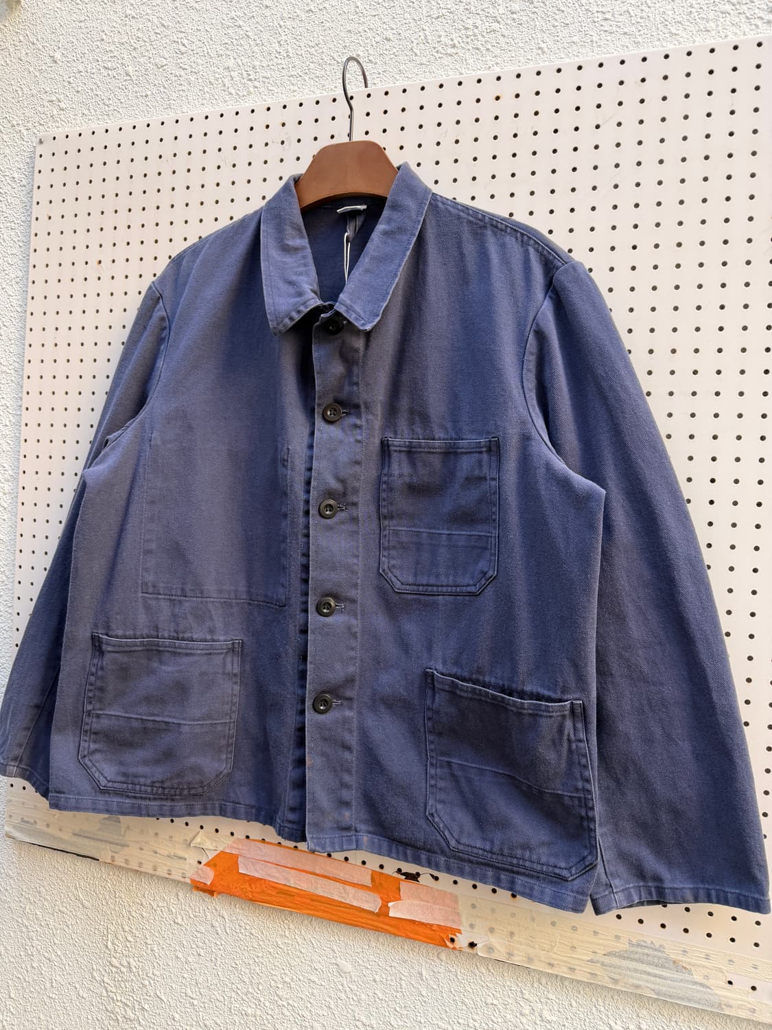 OLD VINTAGE FADED DARK NAVY 빈티지 프렌치워크자켓 상품이미지4