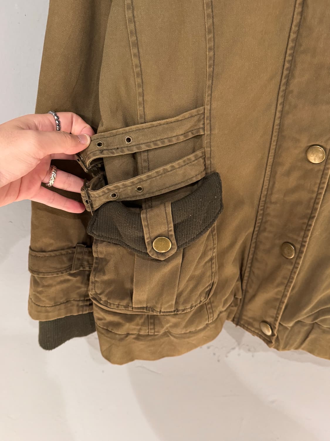 KY 디테일 투웨이 퍼 후드자켓 상품이미지4