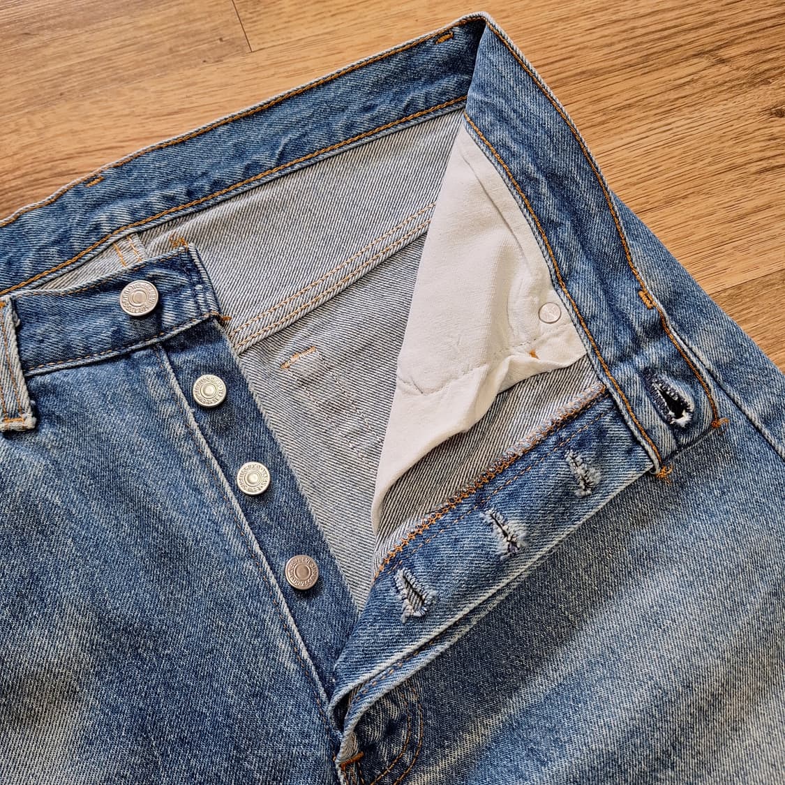 90s 미제 빈티지리바이스 501 W32L30 상품이미지3