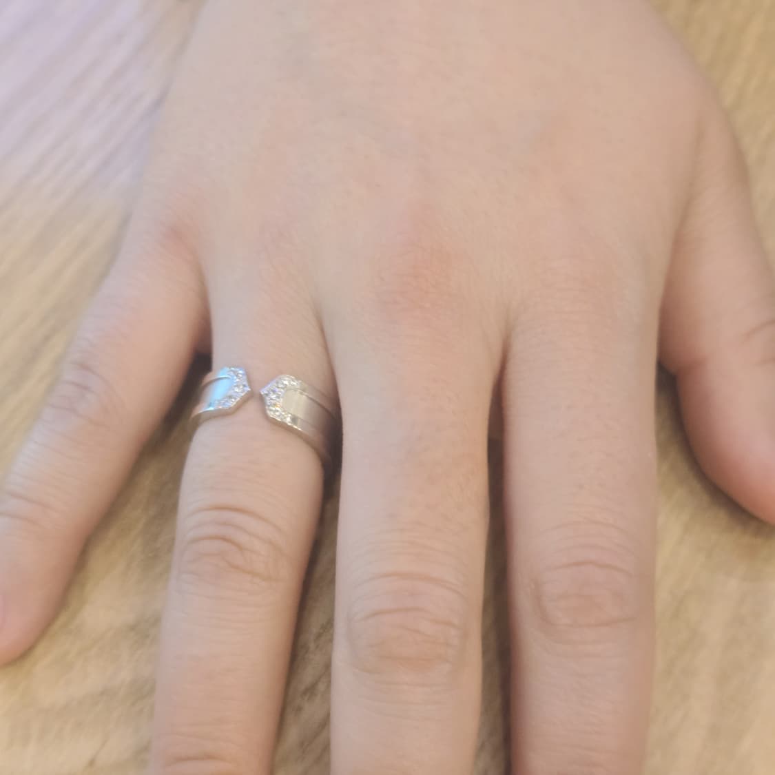 까르띠에 18k 2C 다이아몬드 링 상품이미지3