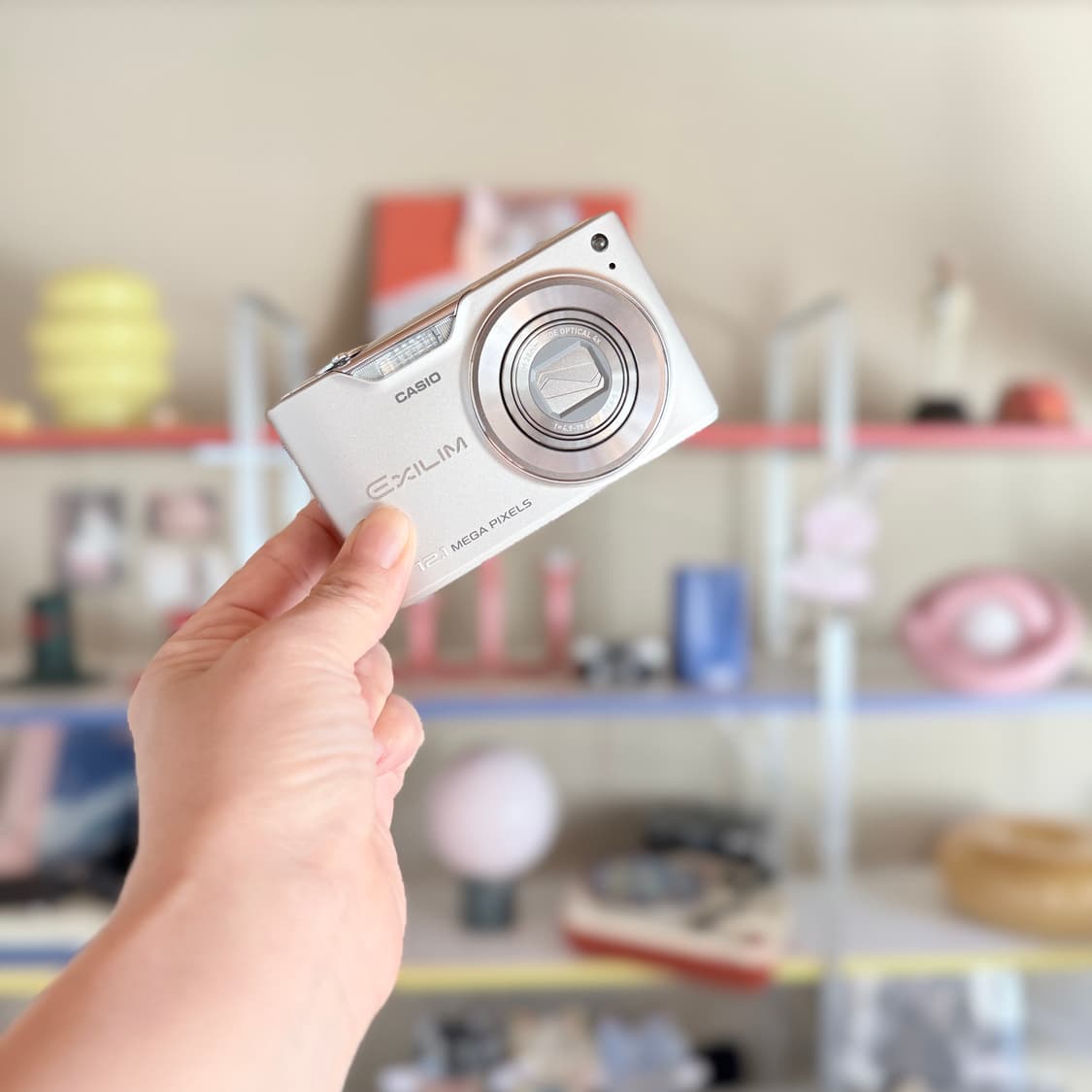 ✨태연 픽 업그레이드 모델 미품✨ 카시오 엑슬림 EX-Z450 실버 상품이미지8