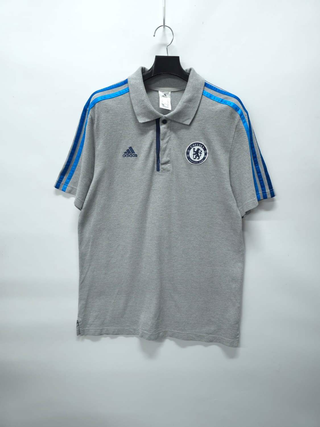 아디다스 첼시 FC 삼선 로고 반팔 카라티 (100) 상품이미지1