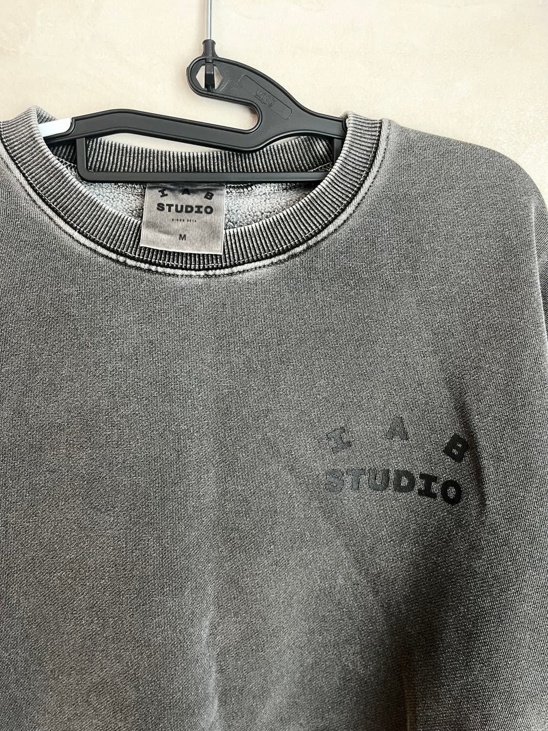 아이앱 스튜디오 피그먼트 스웨트 맨투맨 (M) 상품이미지5