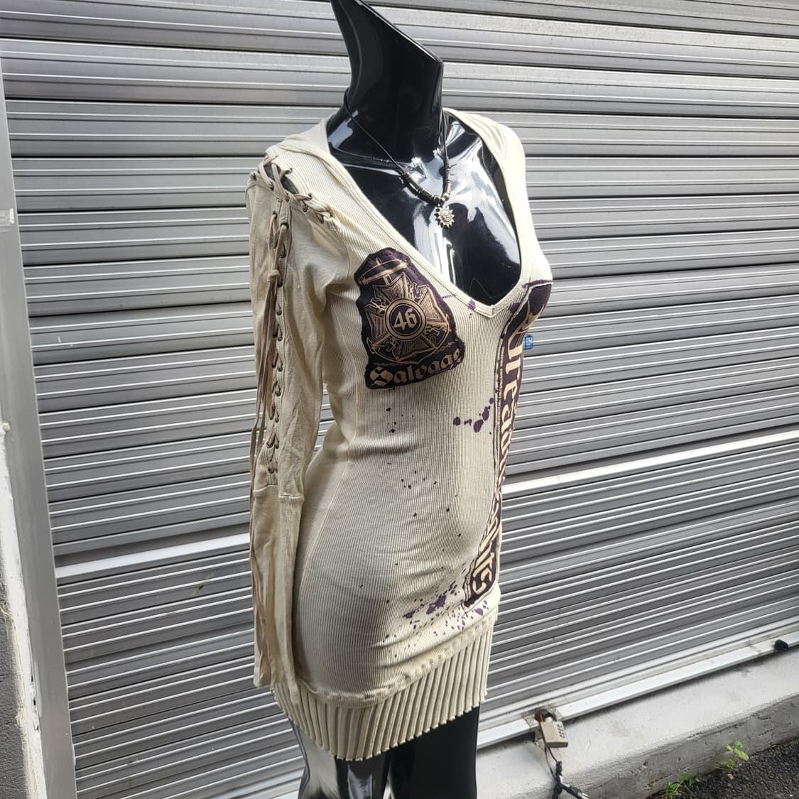 salvage long-sleeved one-piece dress  상품이미지1