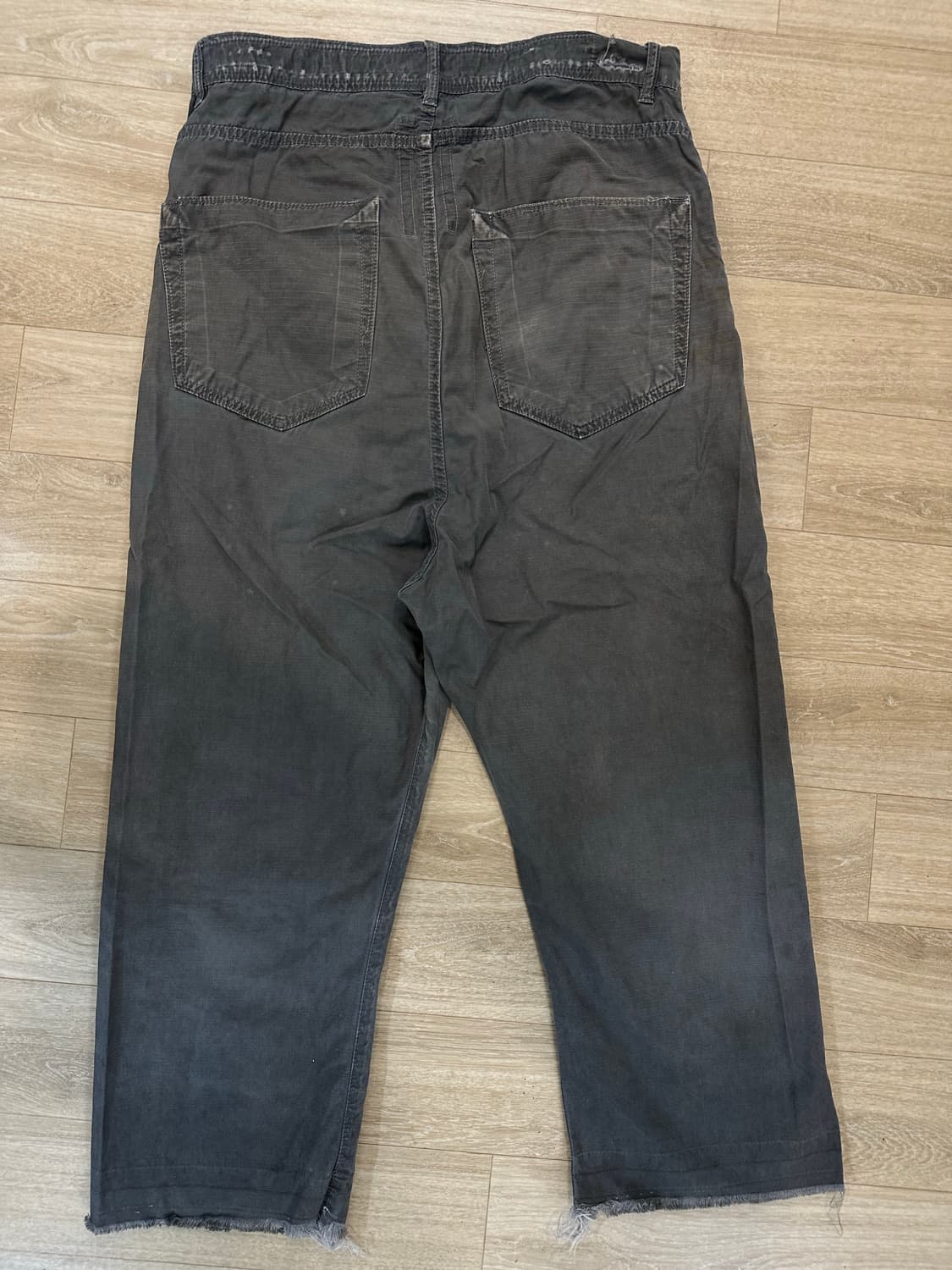 릭오웬스 다크쉐도우 디스트로이드 크롭 팬츠 상품이미지3