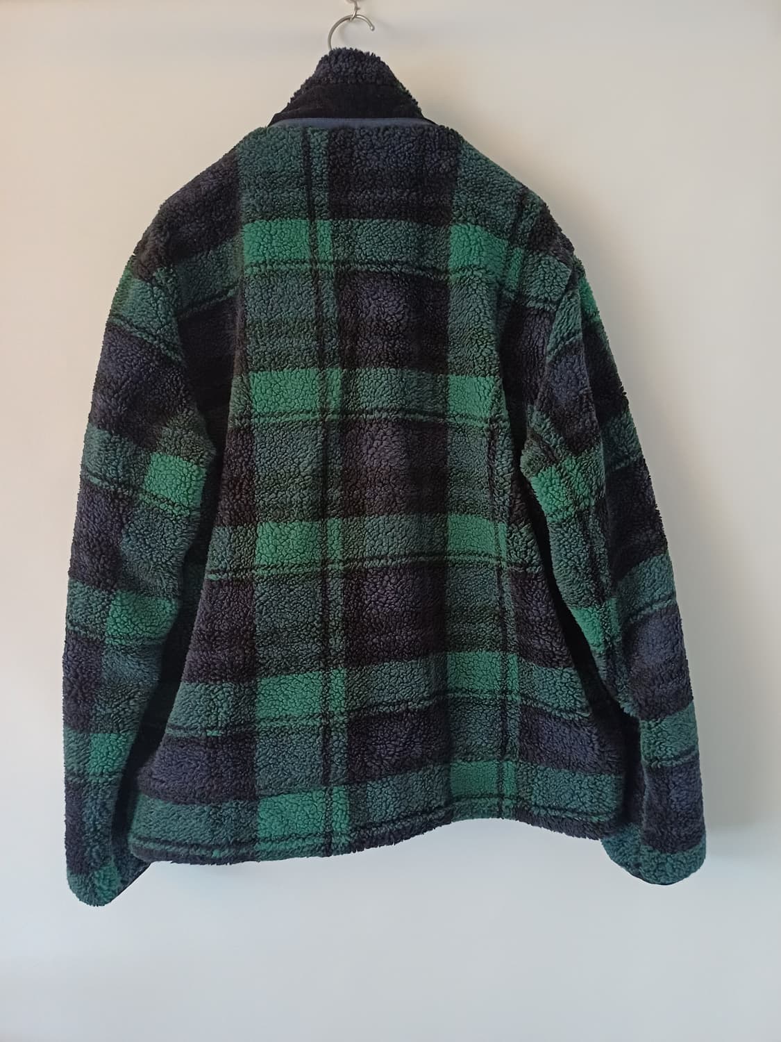 에디바우어 타탄 체크 쉐르파 플리스 자켓 3XL 상품이미지7