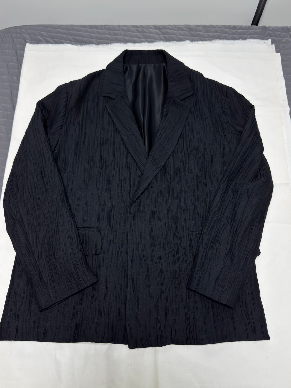 유스 / 22FW 크리즈 더블 브리스티드 자켓 / M 상품이미지2