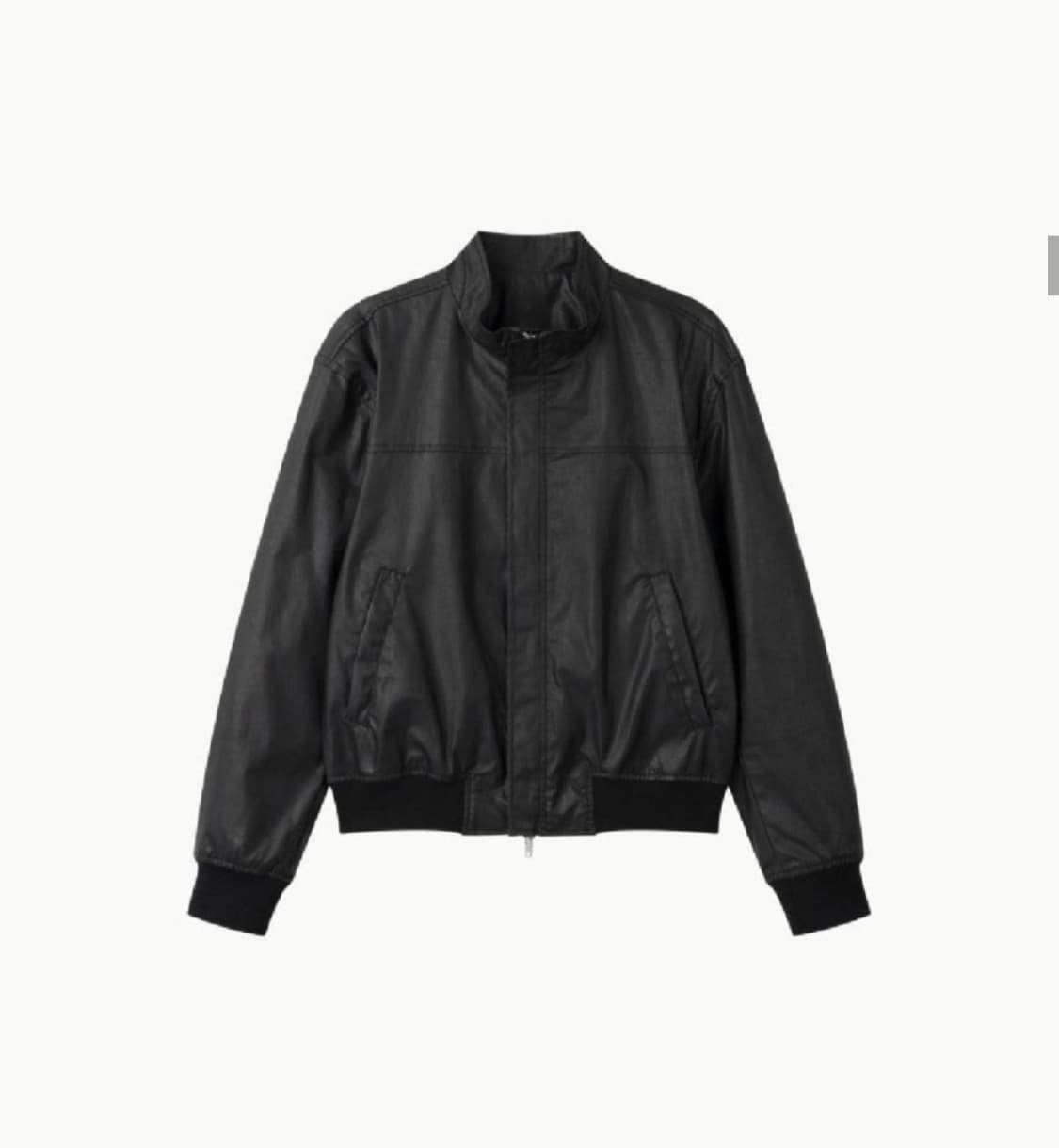 [4]런디 어반 크롭 왁스 자켓 상품이미지1