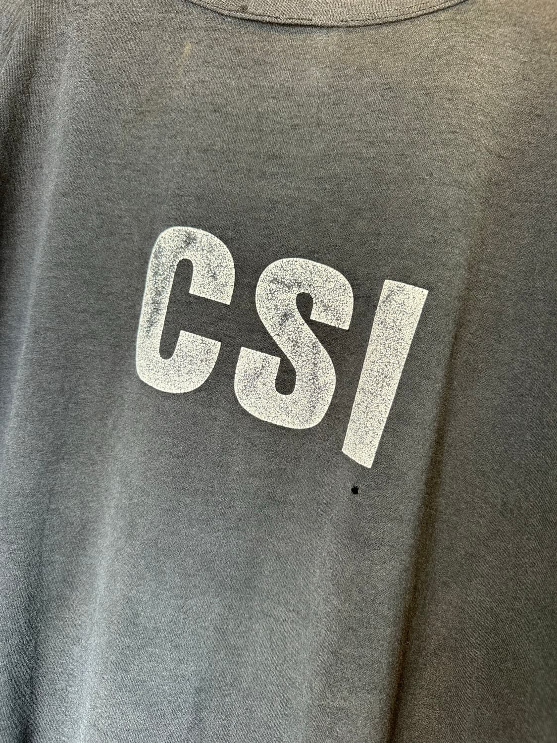 CSI 페이드 프린팅 티셔츠 상품이미지8