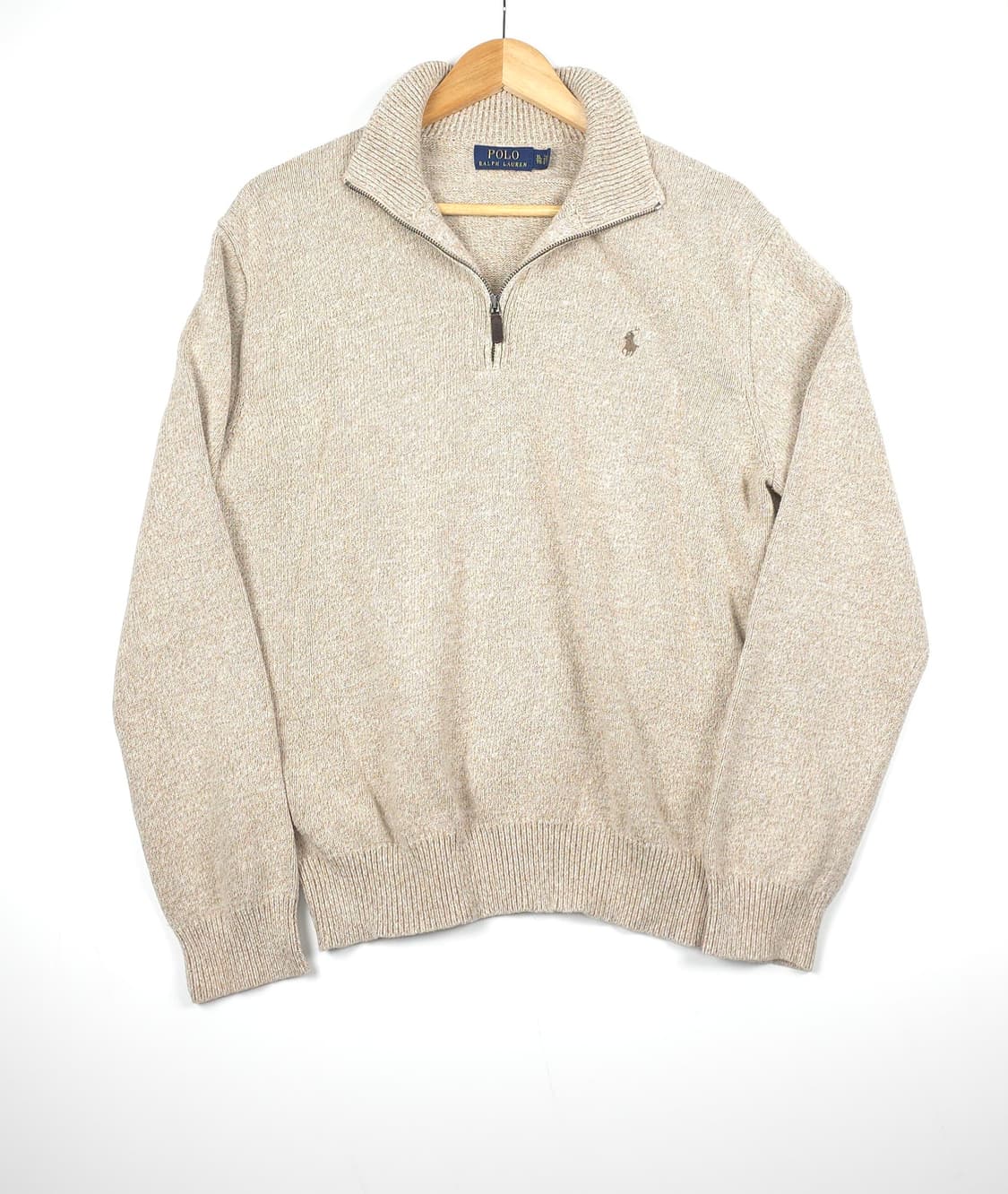 [XL] 폴로 랄프로렌 코튼 하프집업 니트 상품이미지1