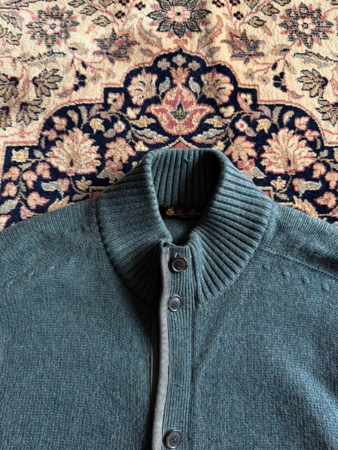 Loro Piana 로로피아나 캐시미어 스웨이드 가디건 105 상품이미지4