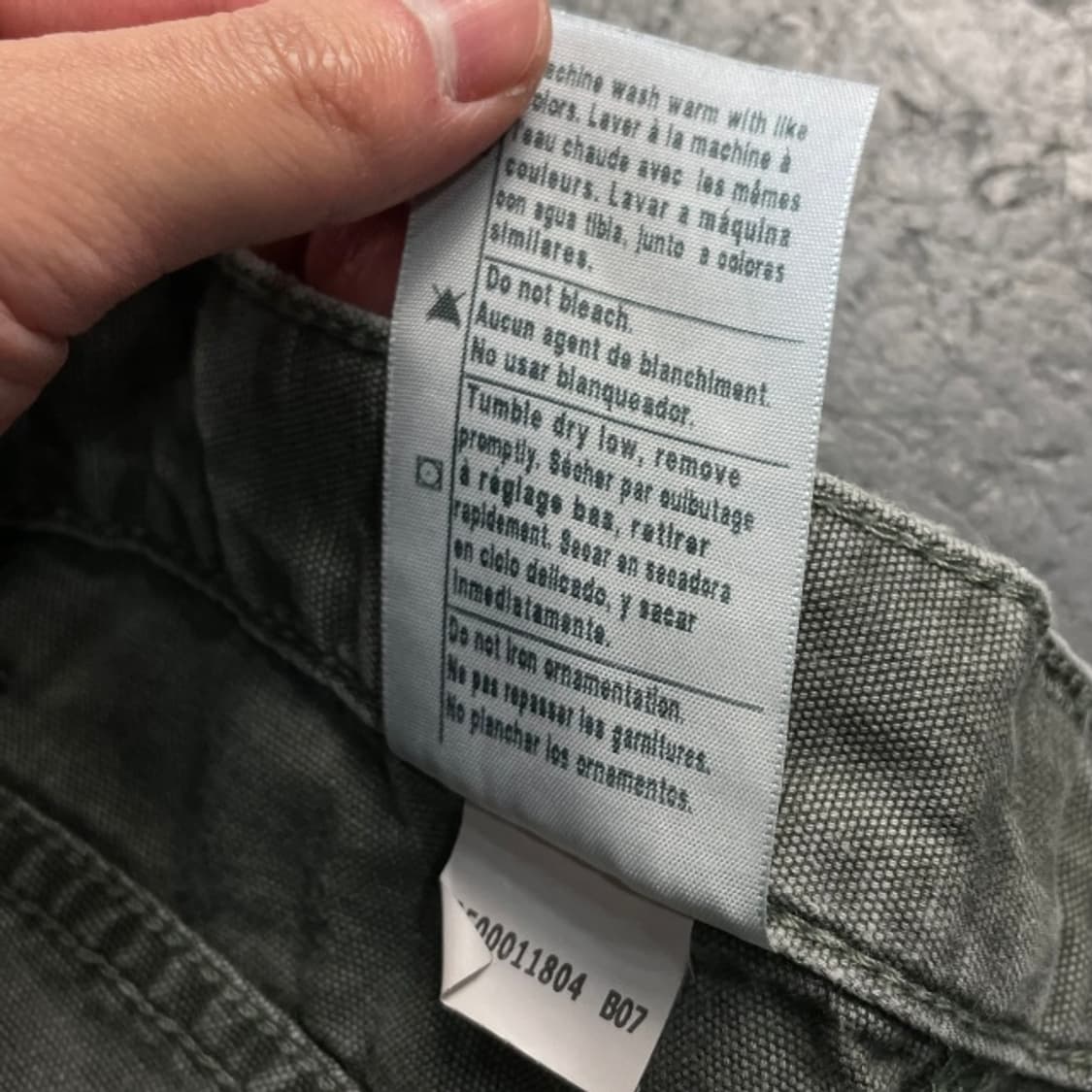 36 칼하트 루즈핏 카펜터 워크팬츠 상품이미지4