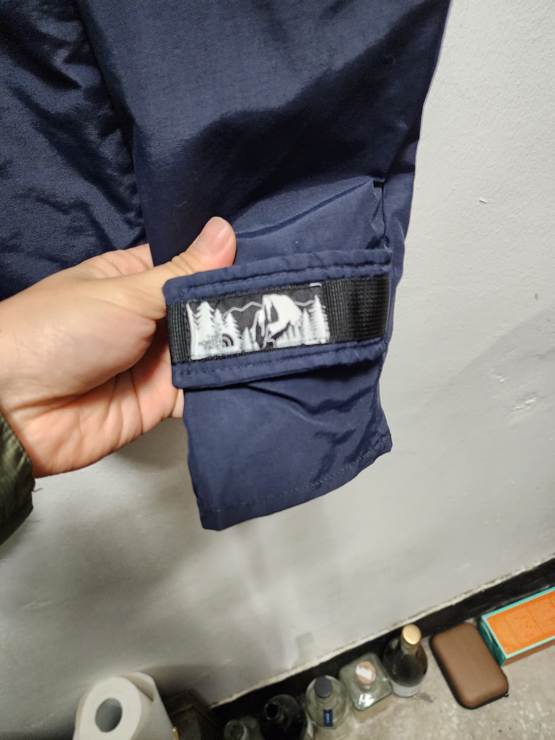 노스페이스 화이트라벨 네이비 바람막이  상품이미지3