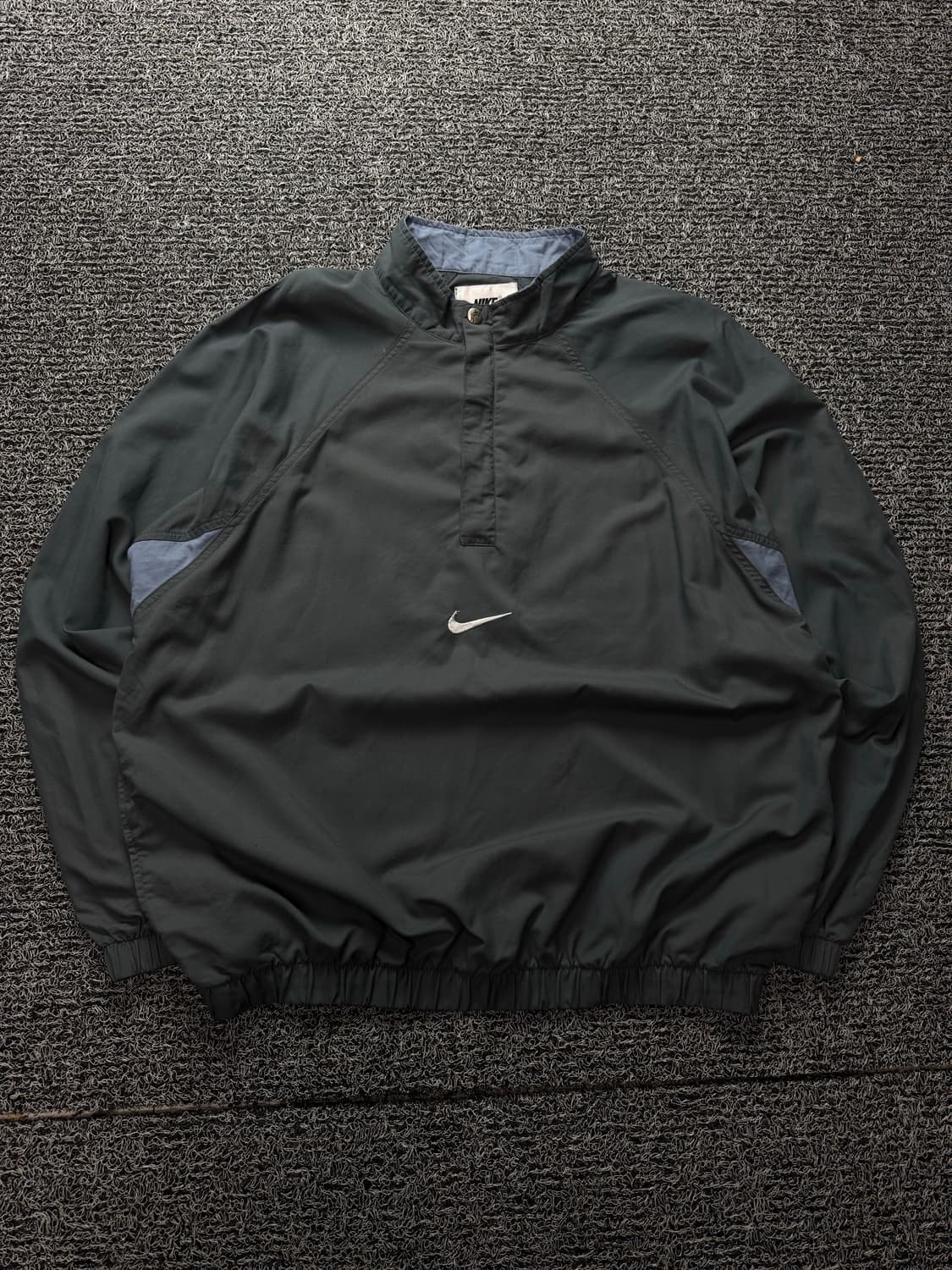 90s 나이키 센터 스우시 올드스쿨 박시핏 우븐 웜업 1357 상품이미지1