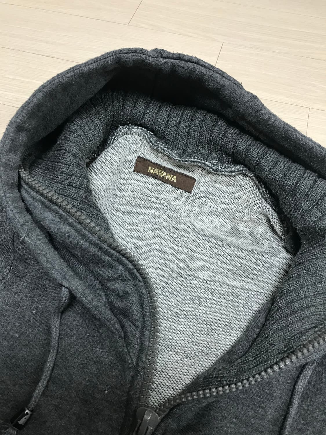 니트 후드집업 상품이미지4