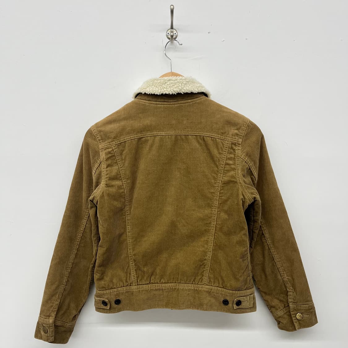 Lee 리 코듀로이 쉐르파 자켓 브라운 여xs 상품이미지7