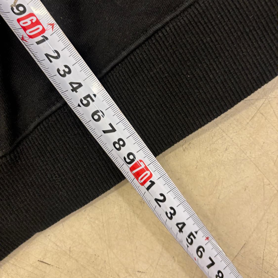 윅스눕 자수 빅로고 후드티 상품이미지5