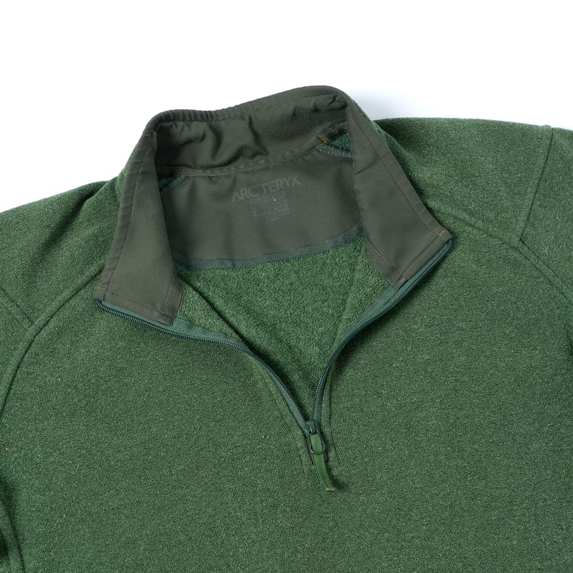 [M] 아크테릭스 엔도콘 쿼터 집 플리스 풀오버 그린 상품이미지4