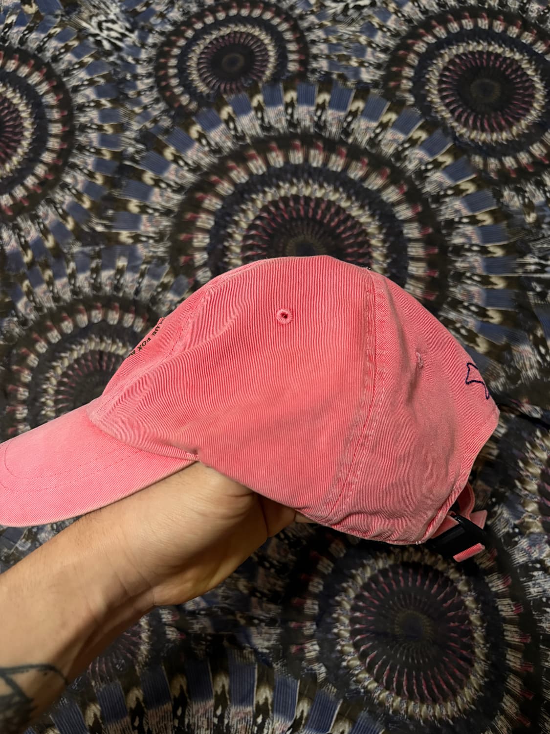 Ader Error X Maison kitsune collabo cap 상품이미지2