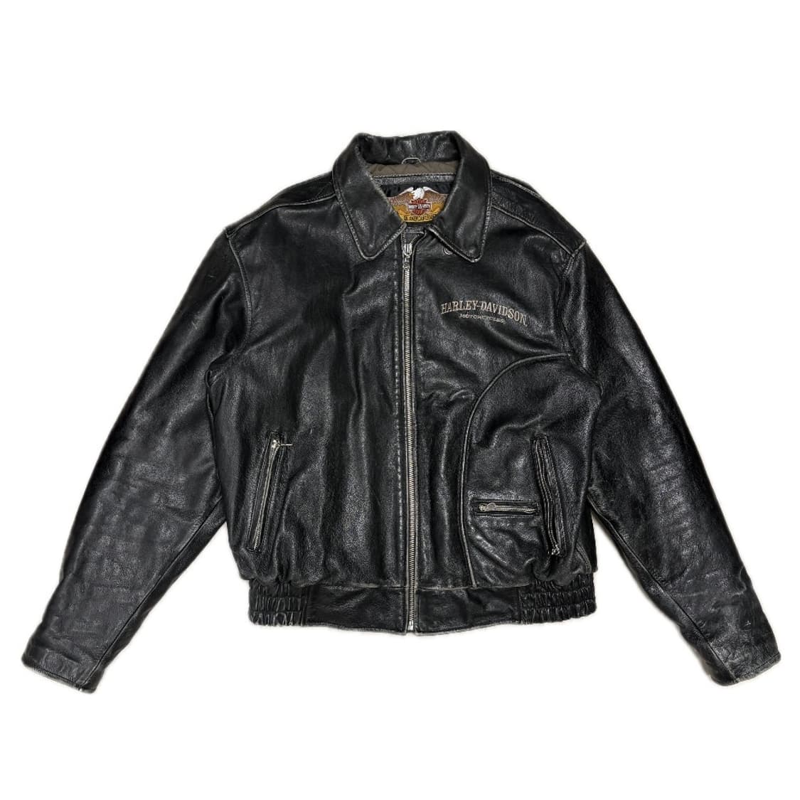90s 할리 데이비슨 레더 자켓 상품이미지3