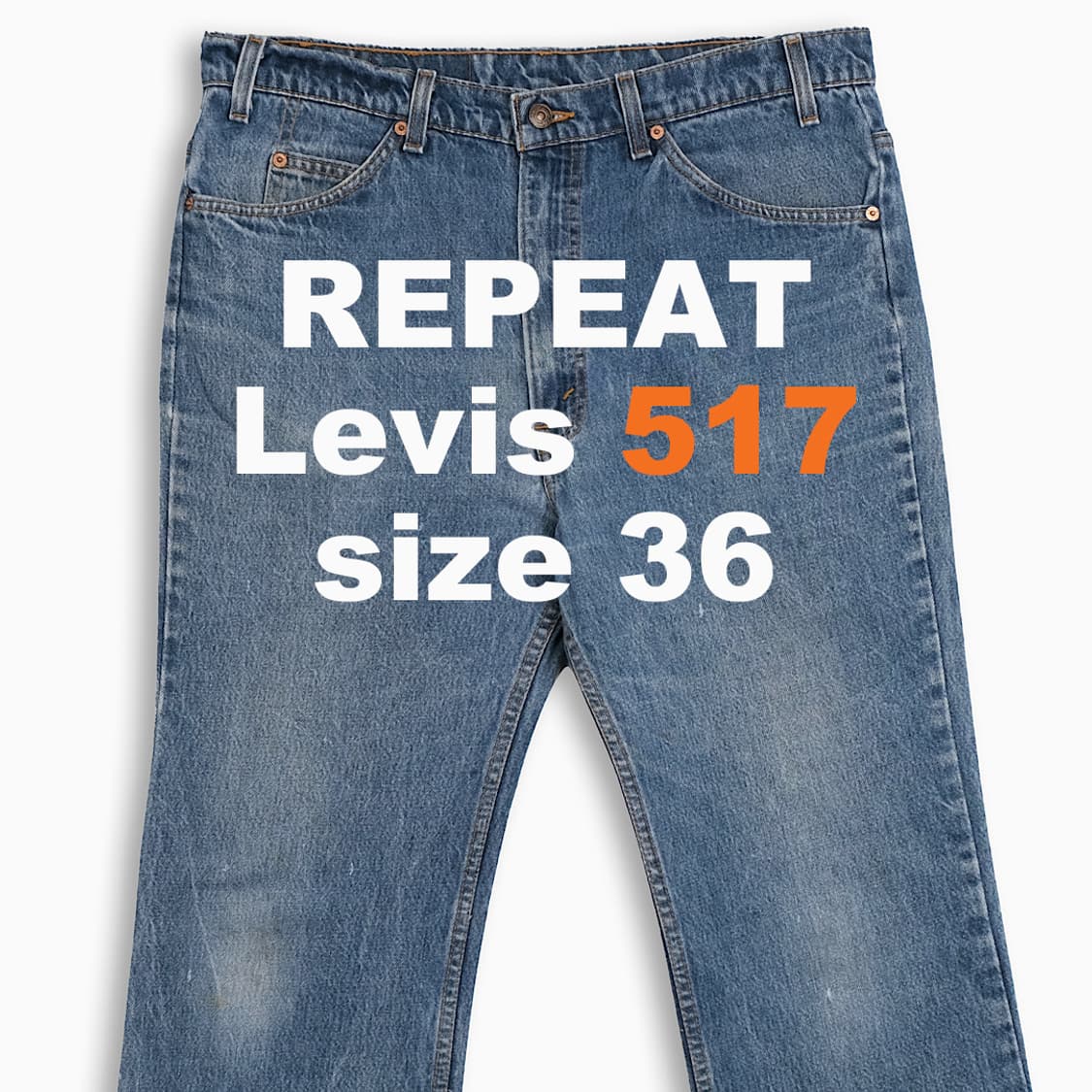 리바이스 517 오렌지탭 중청 90s USA 36인치 OR51738118 상품이미지1