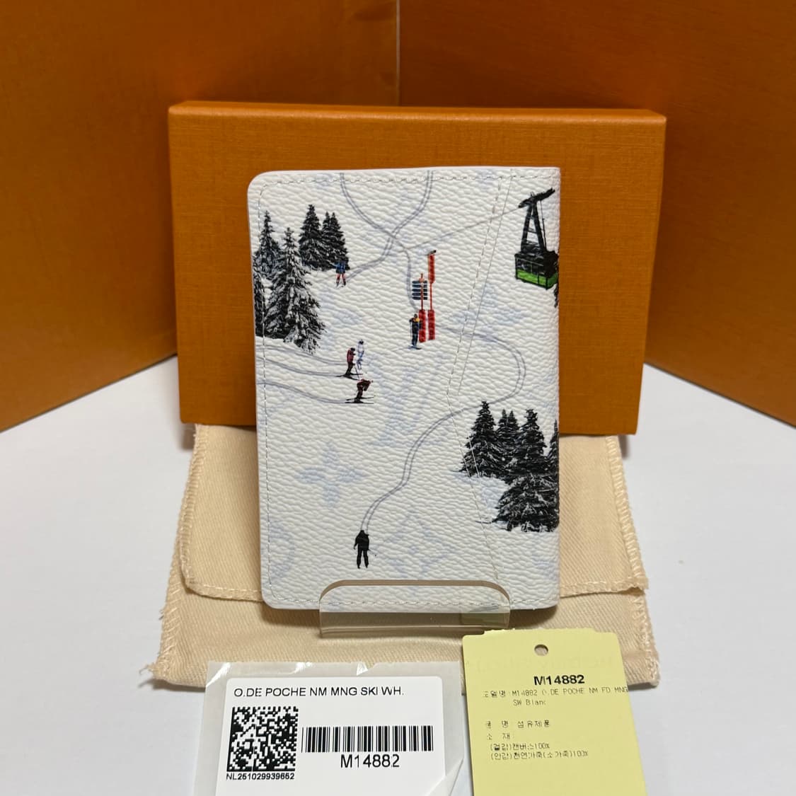 [미사용/한정판] 25FW 루이비통 스키 화이트 오거나이저 카드지갑 상품이미지7