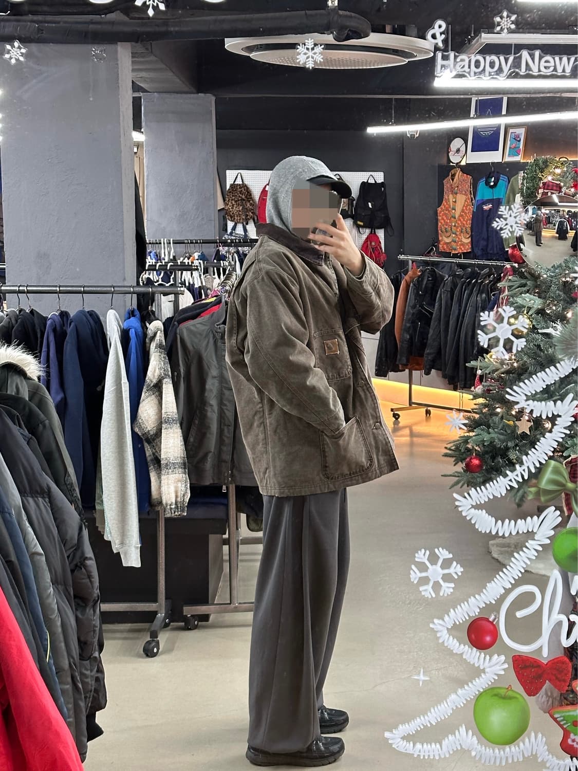 칼하트 구버전 4포켓 엑티브 카라 자켓 상품이미지2