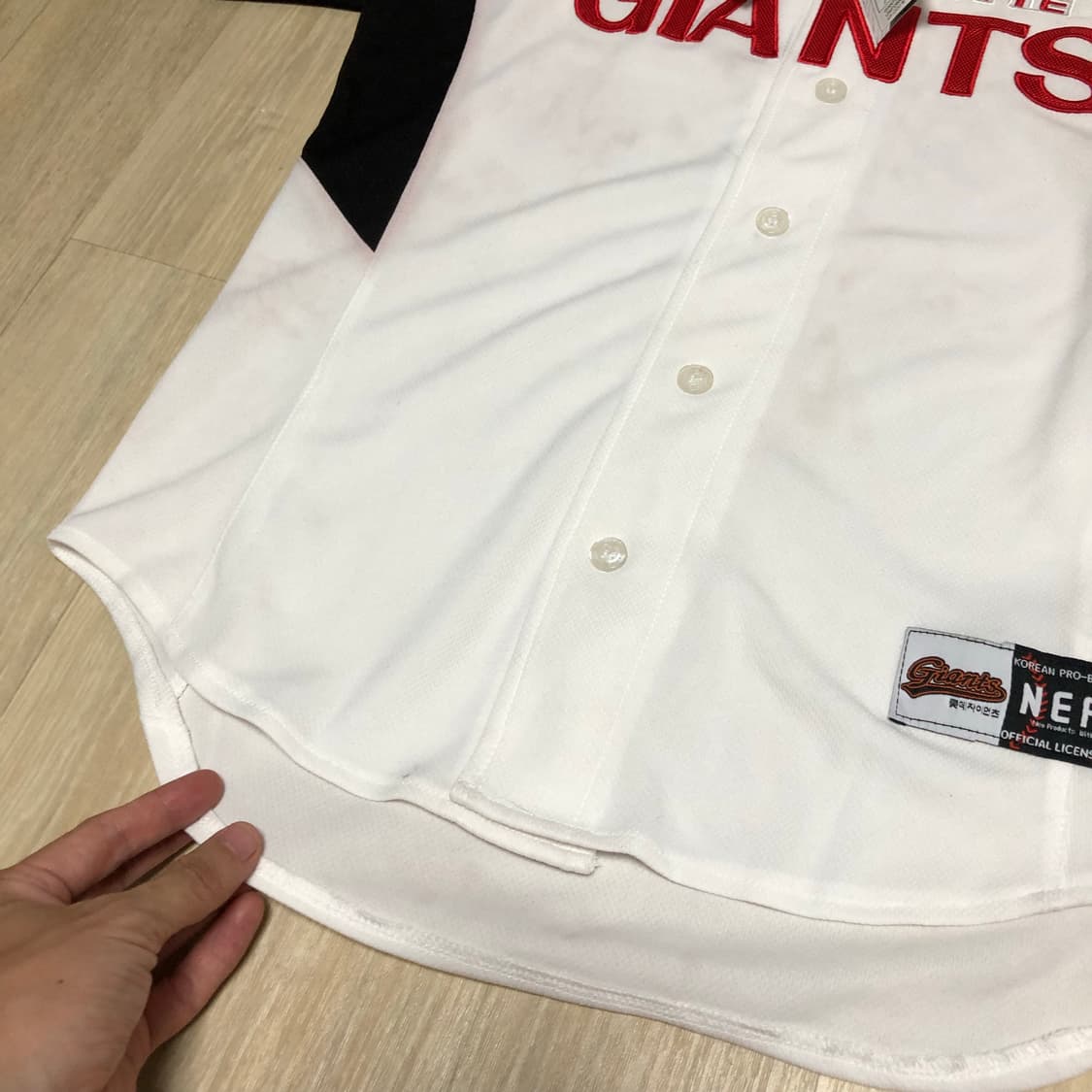 (90 / 100) 새상품 롯데 자이언츠 올드 12 선데이 유니폼 져지 상품이미지4