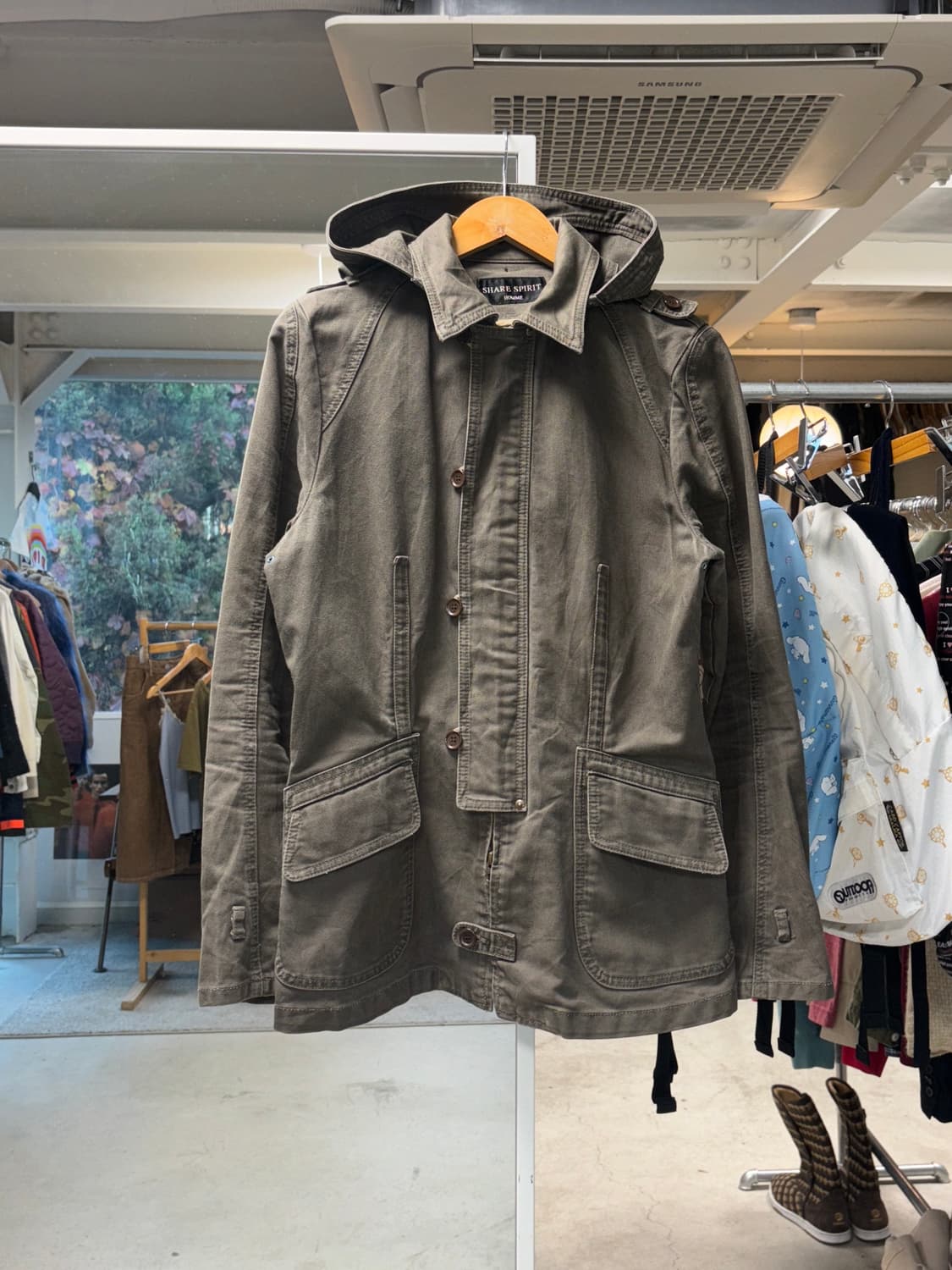 쉐어 스피릿 옴므 필드자켓 상품이미지1