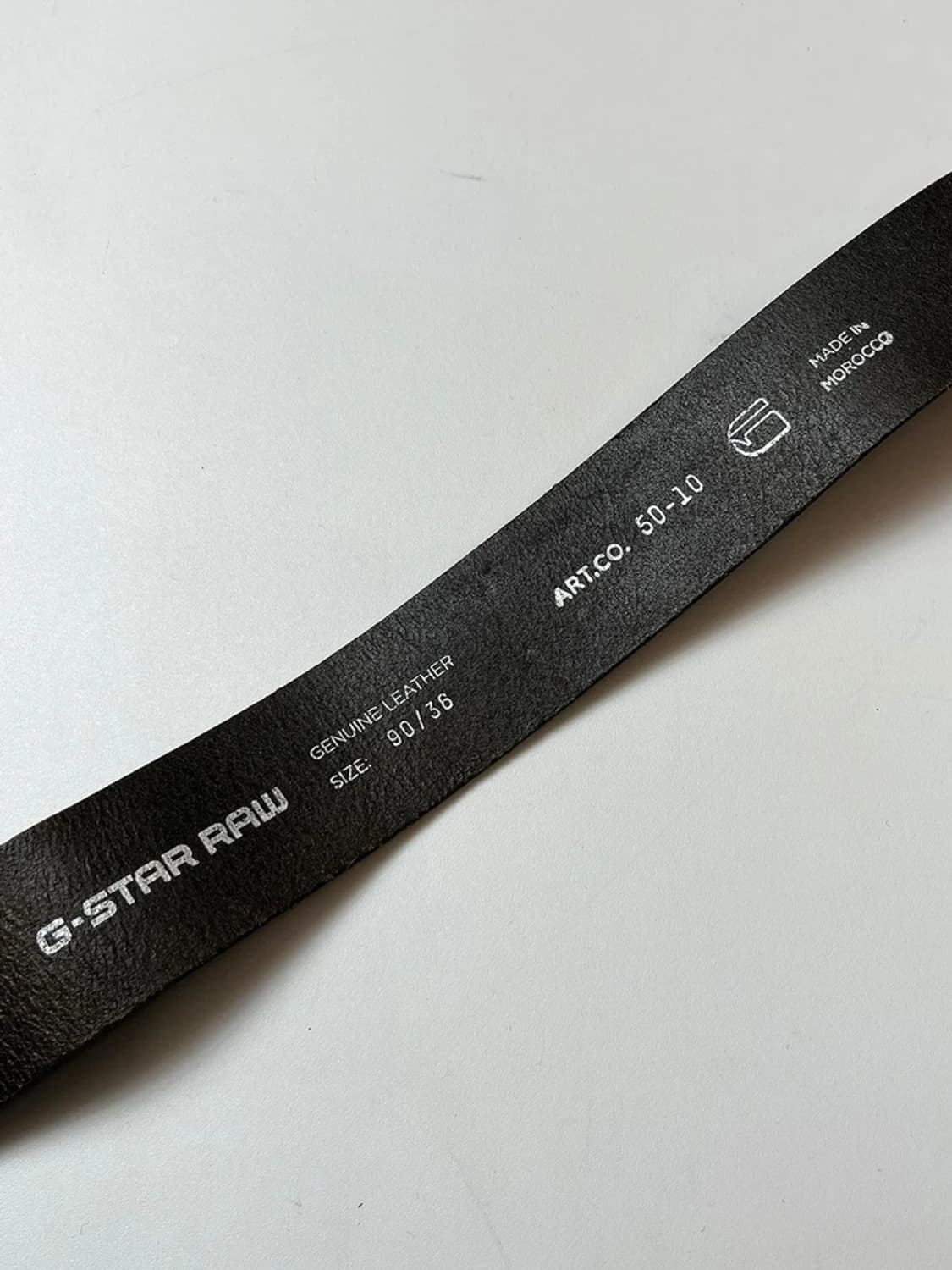지스타로우 G-Star RAW 00's 소가죽 Y2K 벨트 Q1338 상품이미지5