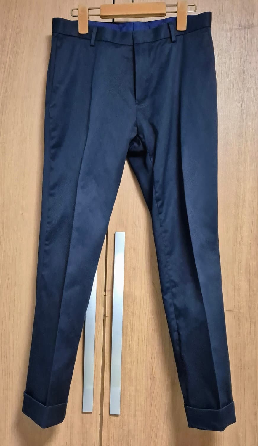 바나나 리퍼블릭 non-iron 네이비 치노 상품이미지3