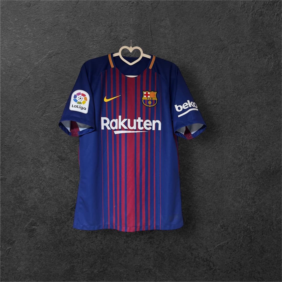 17-18 바르셀로나 홈 리그 메시 유니폼 상품이미지1