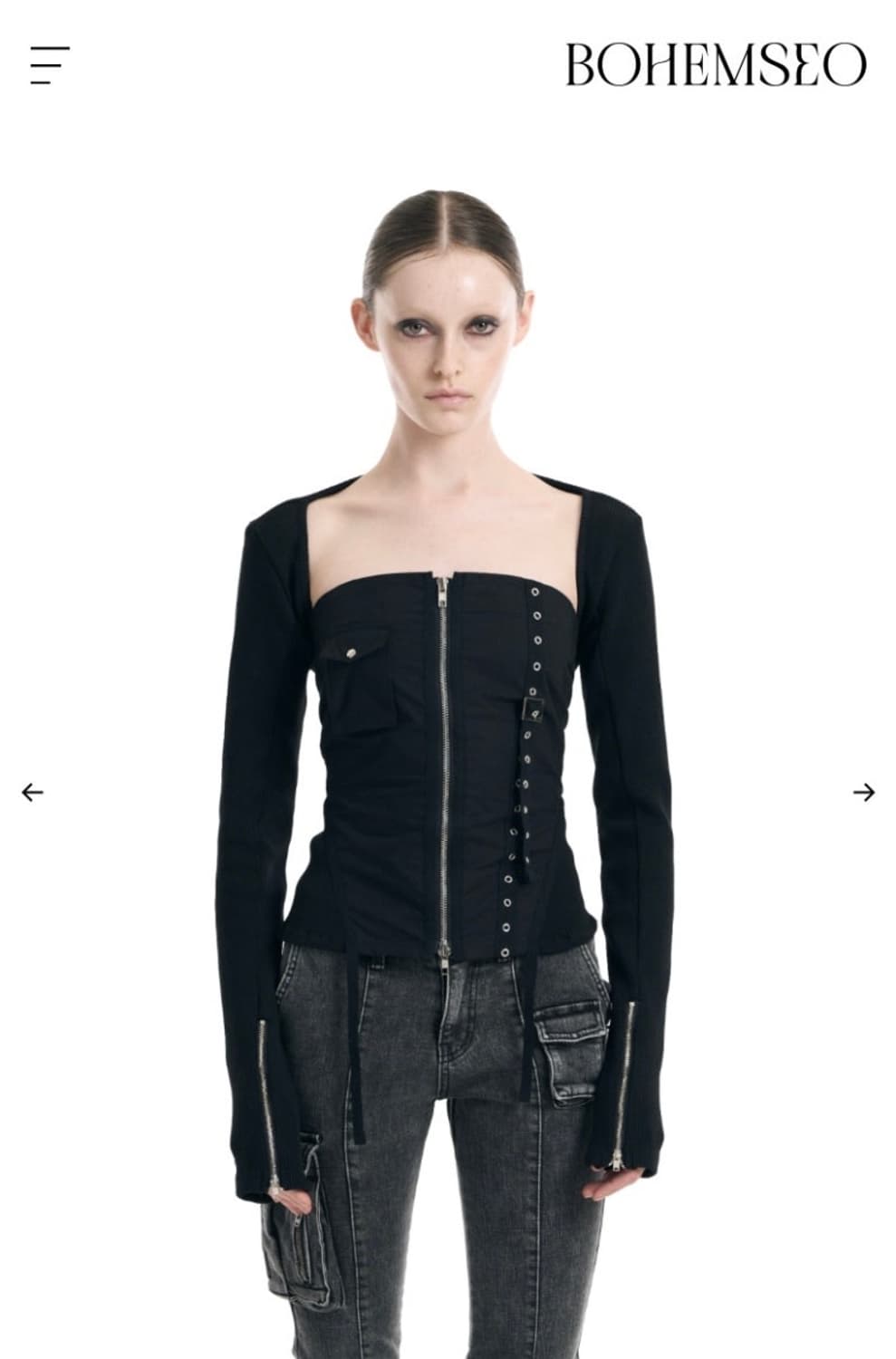 보헤미안서울 바이커 볼레로 상품이미지1