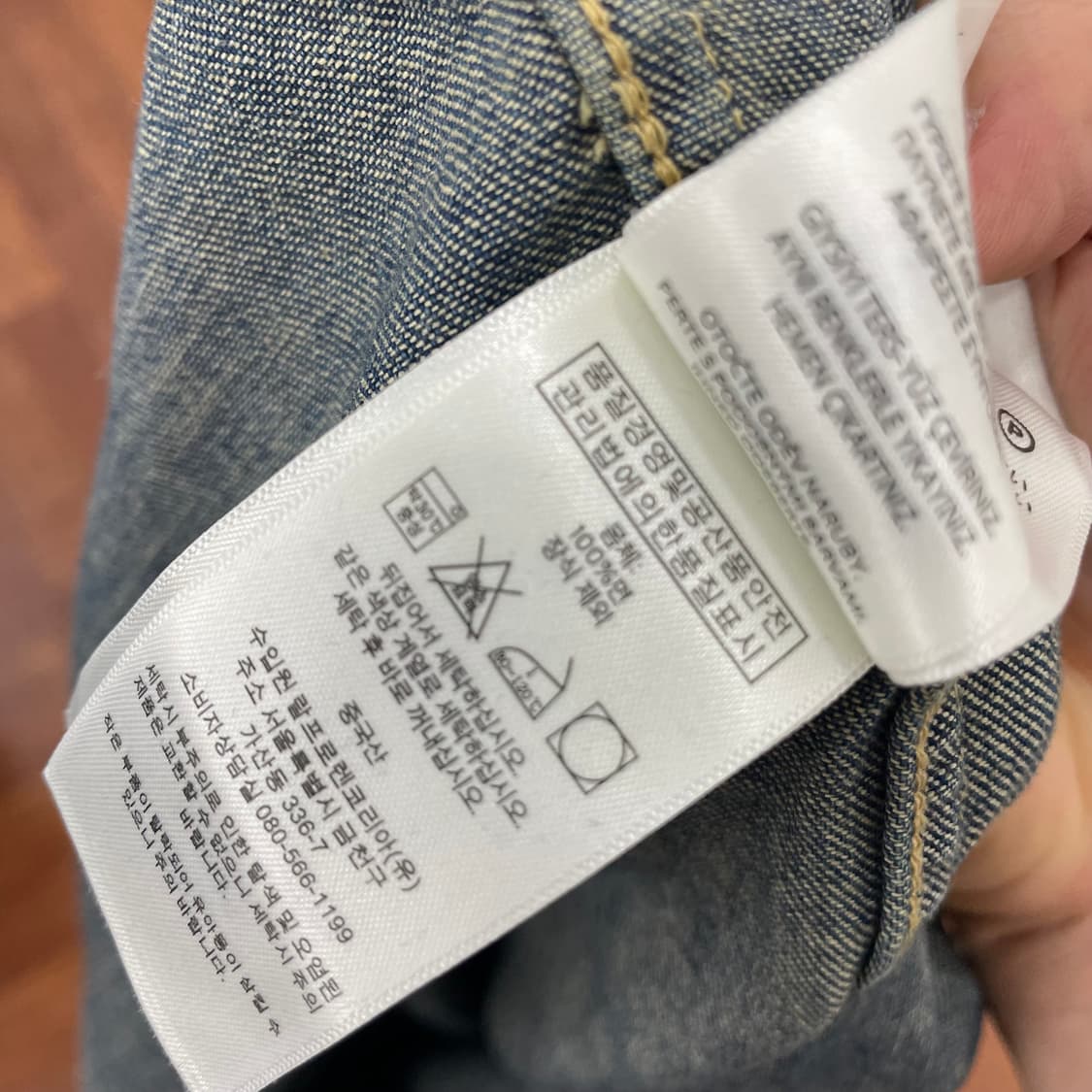 폴로 데님 셔츠 원피스 상품이미지3
