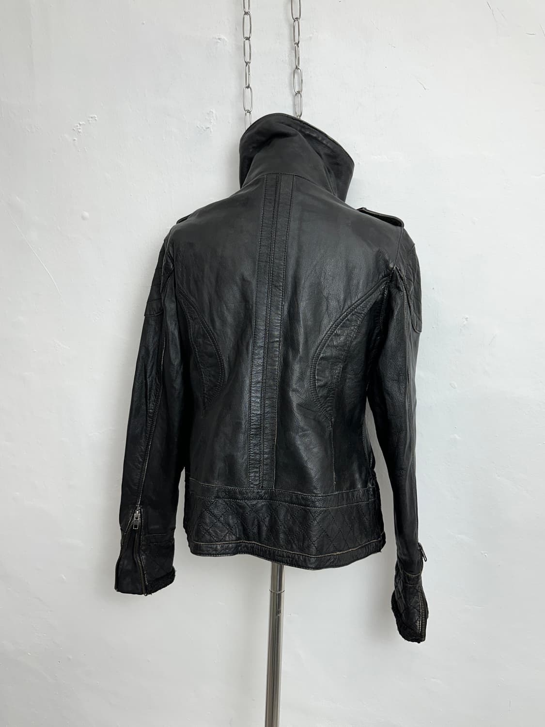 Harley Davidson Asymmetric Goat Leather 상품이미지9