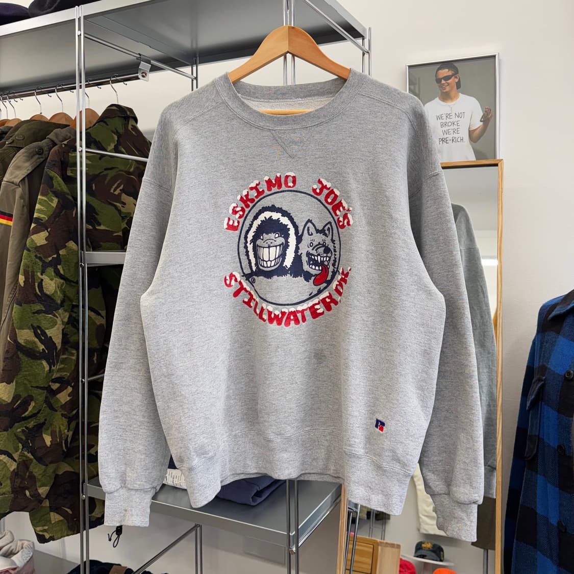 80s 러셀 빈티지 스웻셔츠 맨투맨 made in USA (L)  상품이미지2