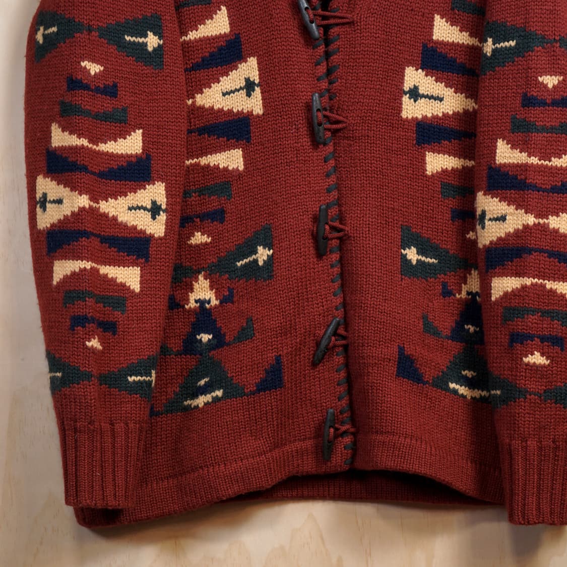 1980s Regatta Sport 웨스턴 니트 자켓 상품이미지4