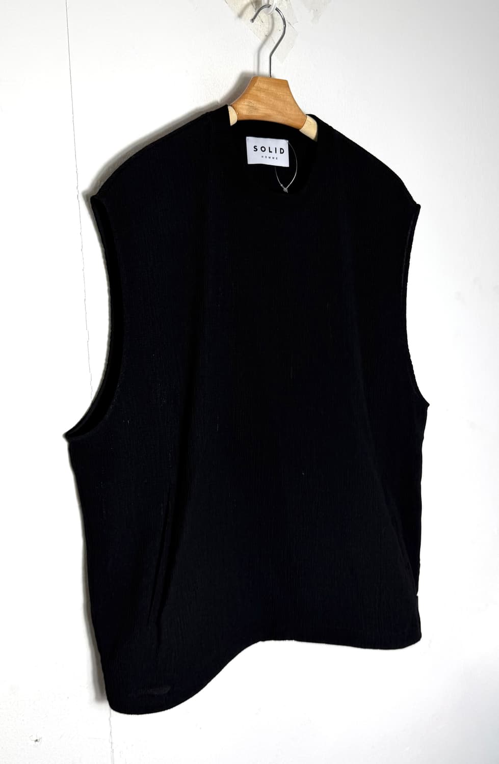 솔리드옴므 베스트 조끼 솔리드옴므베스트 상품이미지1