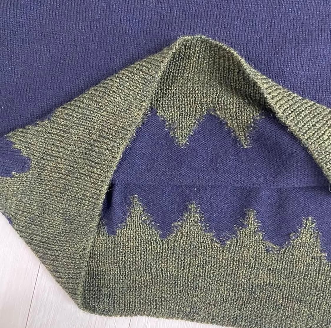 [OS] 00s 꼼데가르송 셔츠 니트 상품이미지4