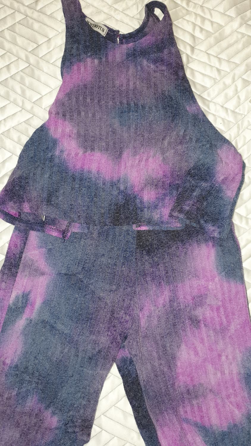 와이낫어스 tie dye 퍼플 Medium 세트 일괄 상품이미지2