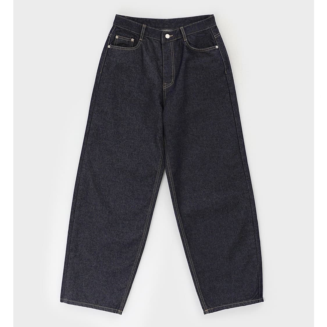 [새상품] 블랙업 위더슨 생지 데님팬츠 M 상품이미지3