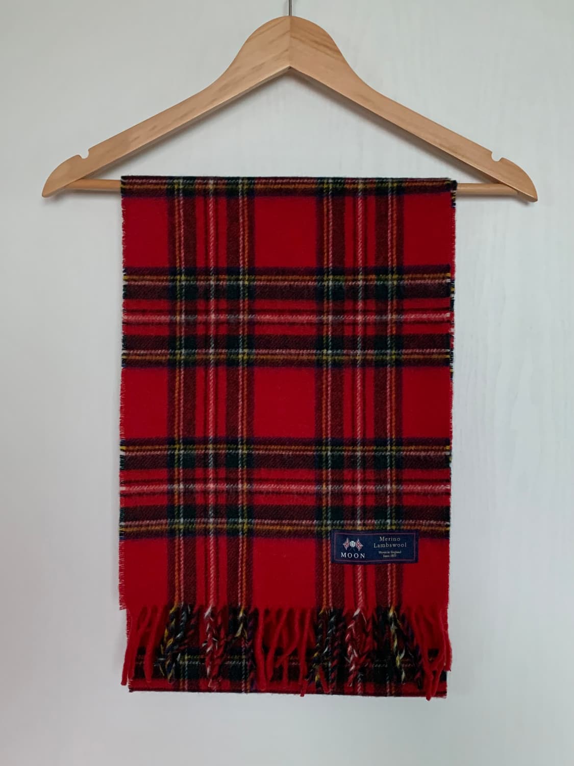 아브라함문 체크 머플러 목도리 상품이미지1