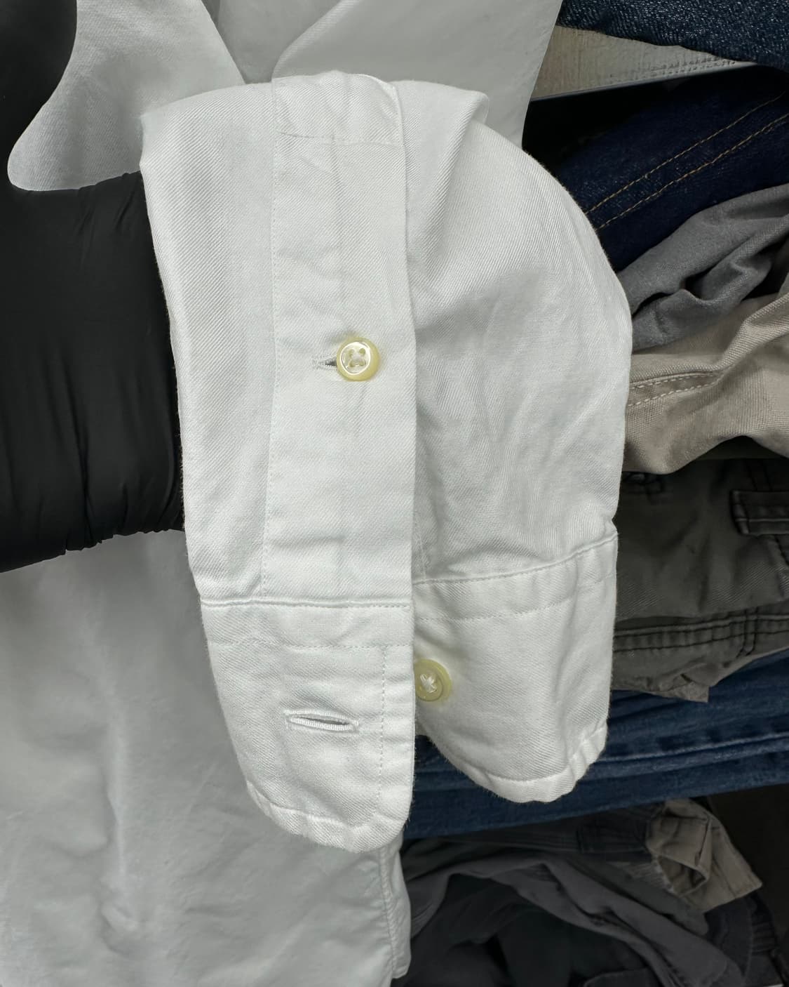 (L)90'S 랄프로렌 화이트셔츠-M1895 상품이미지6