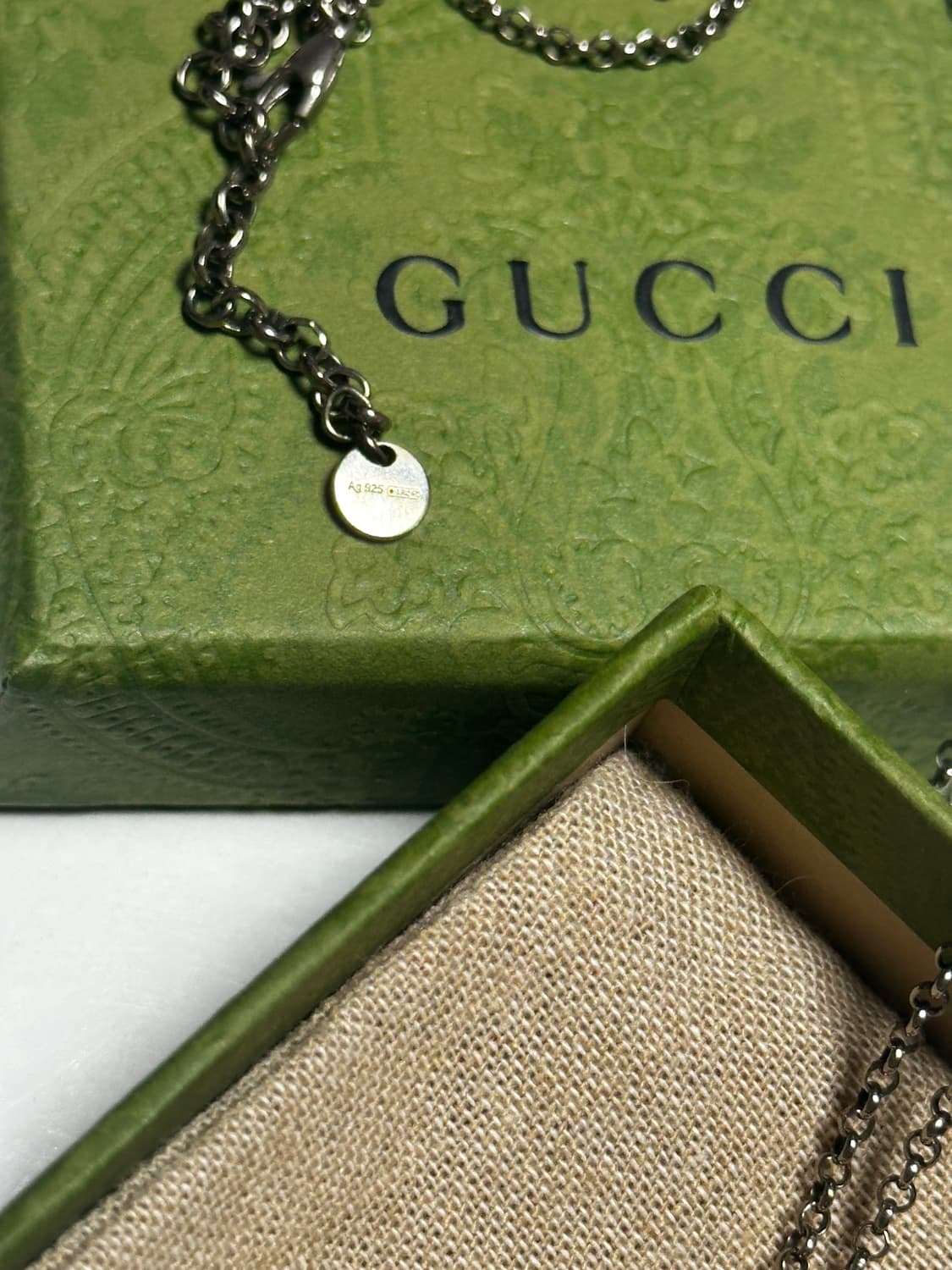 구찌 인터로킹 목걸이 상품이미지8