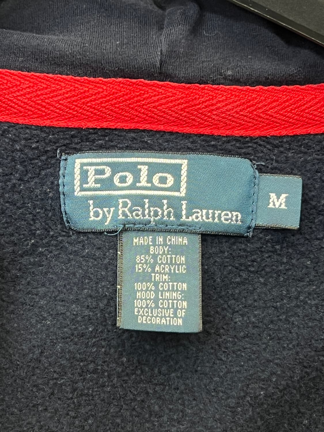 폴로 랄프로렌 빅포니 사이드라인 후드집업  상품이미지5