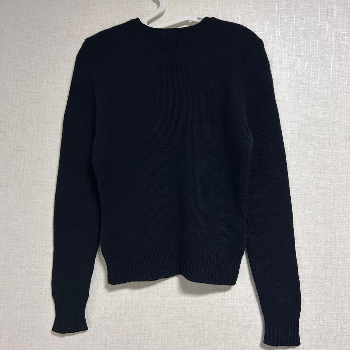 폴로 랄프로렌 메리노울 앙고라 니트 블랙 S  상품이미지5