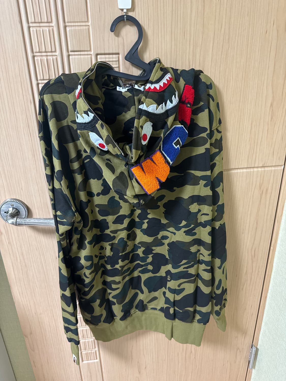 베이프 녹계 샤크후드 상품이미지1